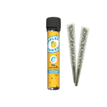 Cookies 2x 1G Pre Rolled THCa Joints - Apples & Bananas