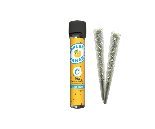 Cookies 2x 1G Pre Rolled THCa Joints - Apples & Bananas
