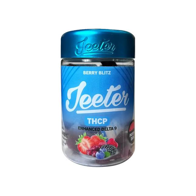 Jeeter 100mg D9 / THCp Gummies 30ct (3000mg) - Berry Blitz