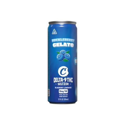 Cookies 12oz 10MG THC Seltzer - Huckleberry Gelato