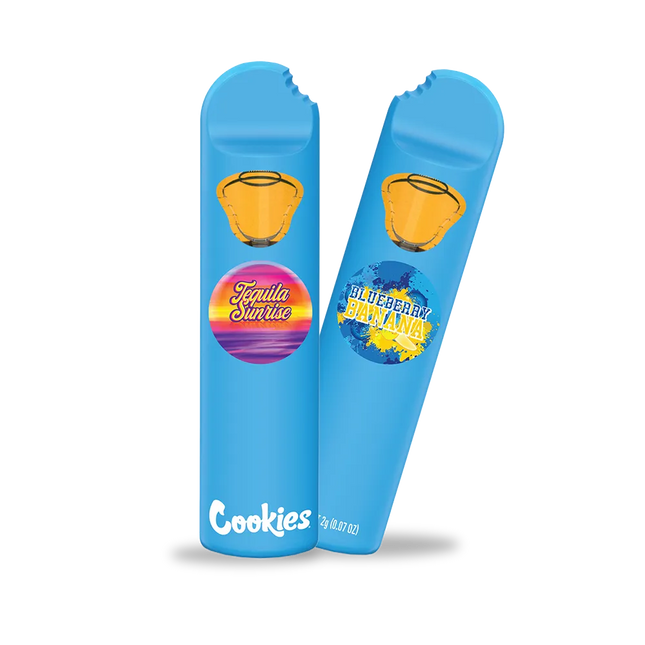Cookies 2G THCa Dual Strain Disposable - Blueberry Banana & Tequila Sunrise