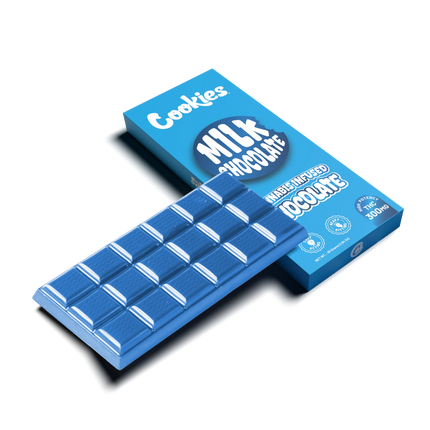 Cookies 350MG THCa Chocolate Edible - Blue Milk Chocolate