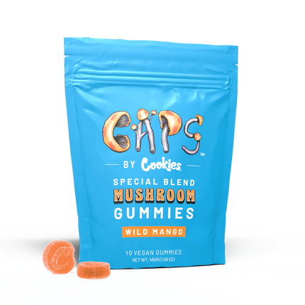 Cookies 10ct Mushroom Gummies - Wild Mango