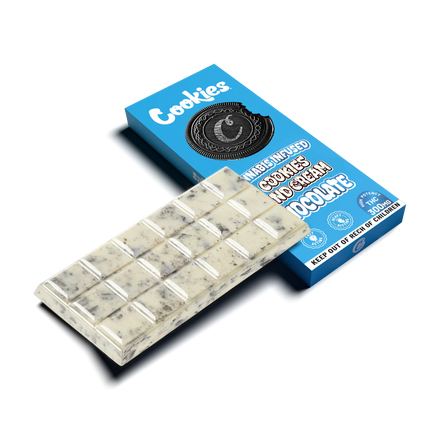 Cookies 350MG THCa Chocolate Edible - Cookies & Creme Bar