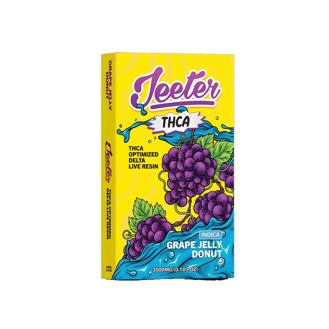Jeeter 3G THca Disposable - Grape Jelly Donut