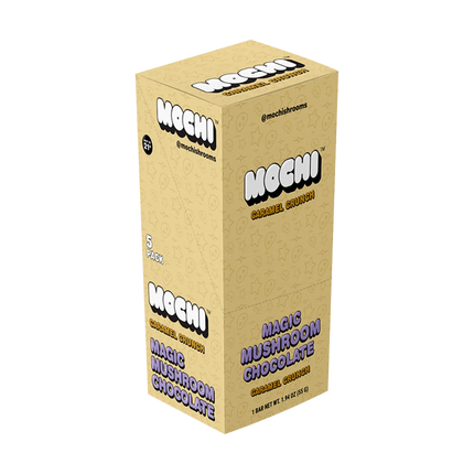 Mochi Mushroom Chocolates - Caramel Crunch