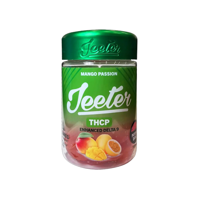 Jeeter 100mg D9 / THCp Gummies 30ct (3000mg) - Mango Passion
