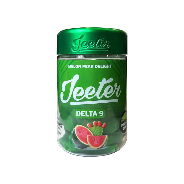 Jeeter 10mg D9 Gummies 30ct (300mg) -  Melon Pear