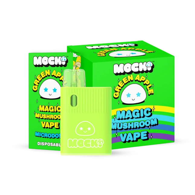 Mochi Mushroom Disposables - Green Apple