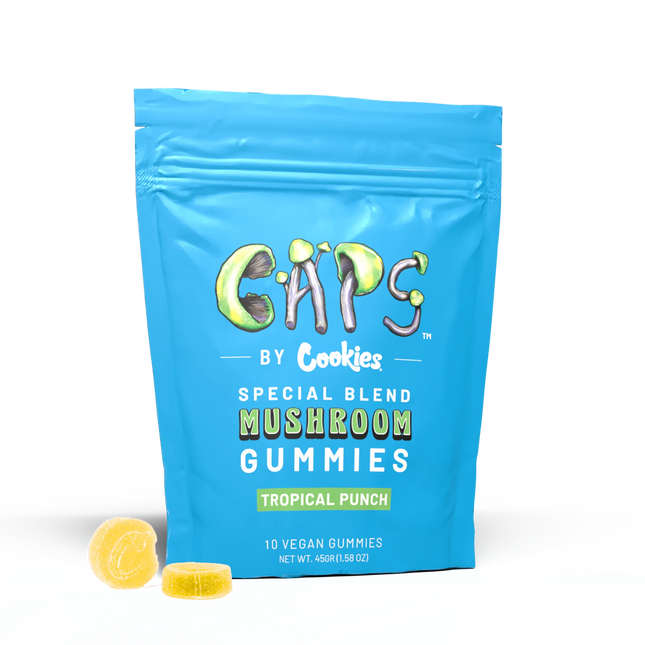 Cookies 10ct Mushroom Gummies - Tropical Punch