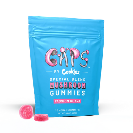 Cookies 10ct Mushroom Gummies - Passion Guava
