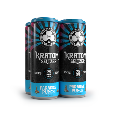 Club 13 Kratom Seltzer - Paradise Punch 75 MIT