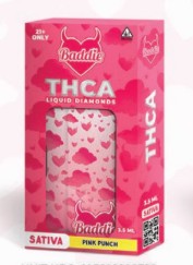 Baddie THCA 3.5G Vape - Pink Punch