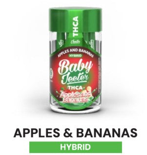 Baby Jeeter 5ct / .5G THCa Pre Rolls - Apples & Bananas
