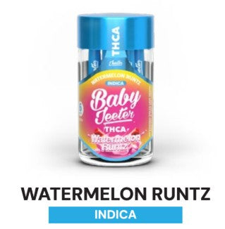 Baby Jeeter 5ct / .5G THCa Pre Rolls - Watermelon Runtz