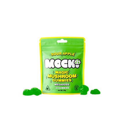 Mochi Mushroom Gummies - Sour Apple