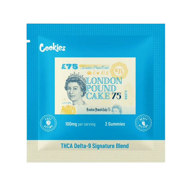 Cookies 2ct 100MG Bags - London Pound Cake