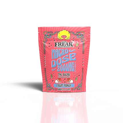 Freak Brothers 2000MG THC Gummies - Fruit Punch