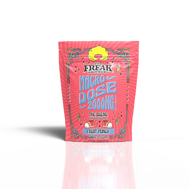 Freak Brothers 2000MG THC Gummies - Fruit Punch