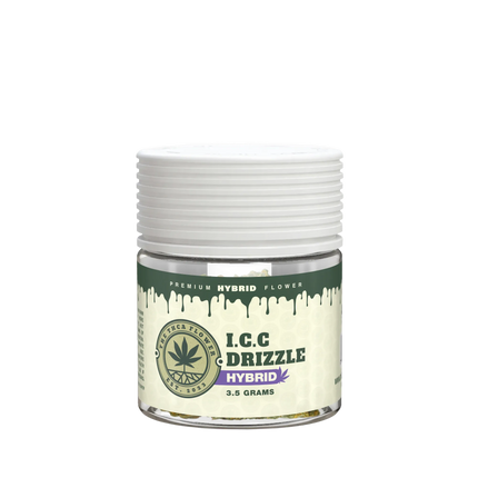 The THCA Flower Brand 3.5G Jars - ICG Drizzle