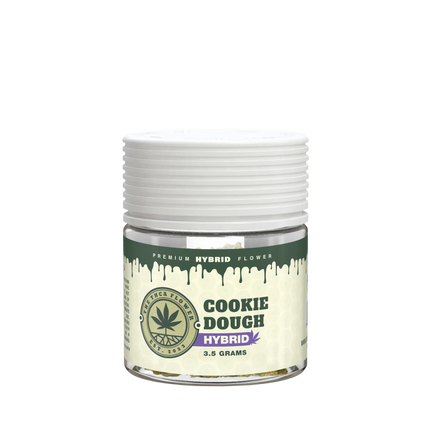 The THCA Flower Brand 3.5G Jars - Cookie Dough