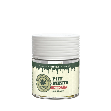 The THCA Flower Brand 3.5G Jars - Piff Mints