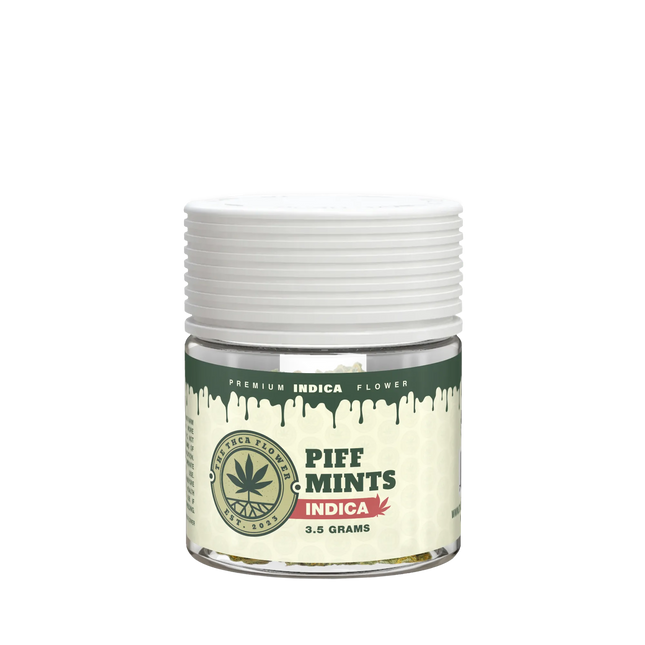 The THCA Flower Brand 3.5G Jars - Piff Mints