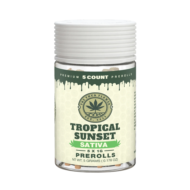 The THCA Flower Brand Pre Roll - Tropical Sunet