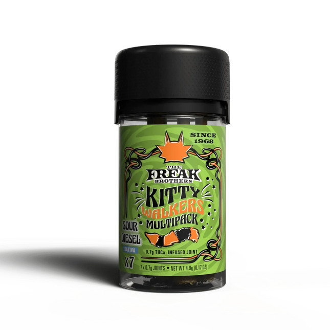 Freak Brothers 7ct 1G THCa Pre Rolls - Sour Diesel