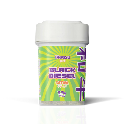 Waygu 3.5G THCa Top Shelf Flower - Black Diesel