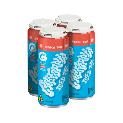 Cookies 16oz 10MG THC Seltzer - California Ice Tea