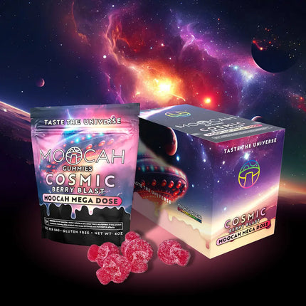 Moocah Mushroom Gummies 15,000mg - Berry