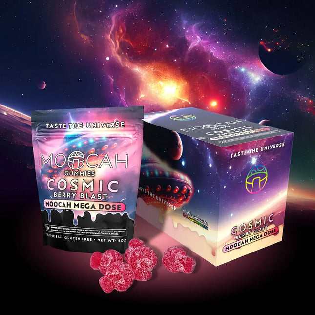 Moocah Mushroom Gummies 15,000mg - Berry