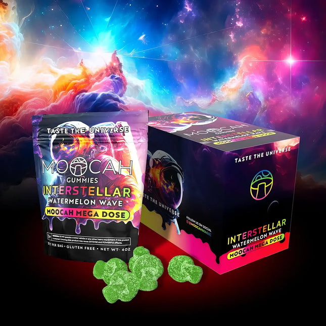 Moocah Mushroom Gummies 15,000mg - Watermelon