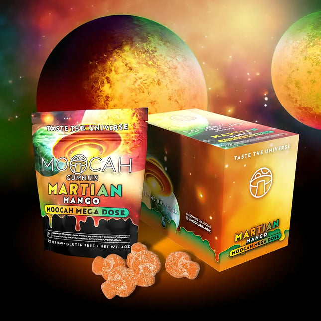 Moocah Mushroom Gummies 15,000mg - Mango