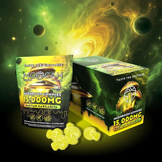 Moocah Mushroom Gummies 15,000mg - Margarita