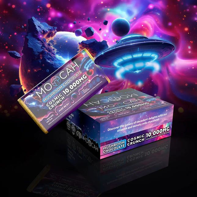 Moocah Mushrom Chocolates 10,000mg - Crunch
