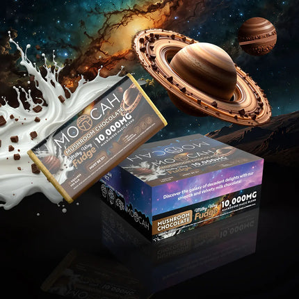 Moocah Mushrom Chocolates 10,000mg - Fudge